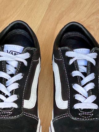 Zapatillas Vans 38, Ward ante negro