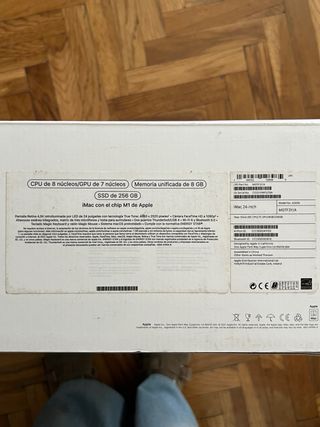 Apple iMac M1 Blanco
