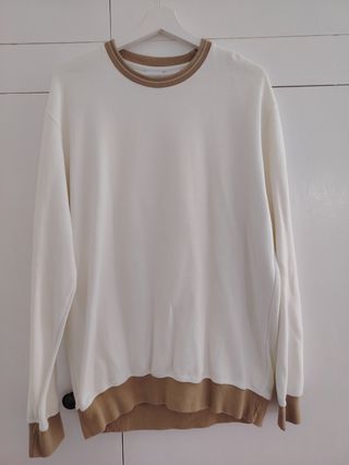 Camiseta Zara bicolor talla XL