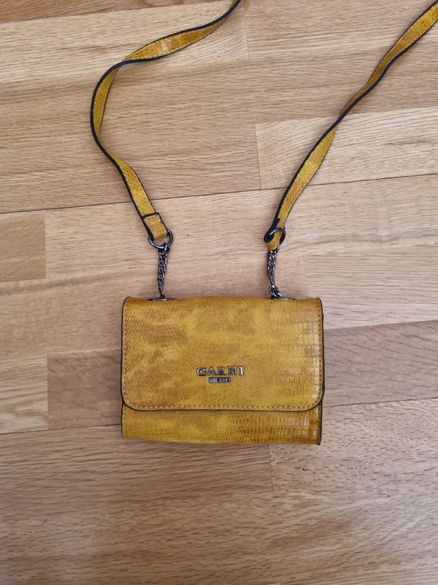 Bolso CARNI amarillo pequeño