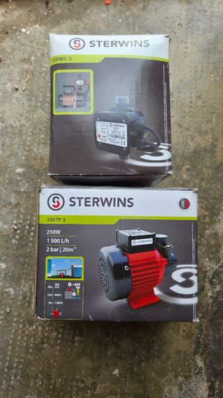 Bomba de agua Sterwins EDWC-3