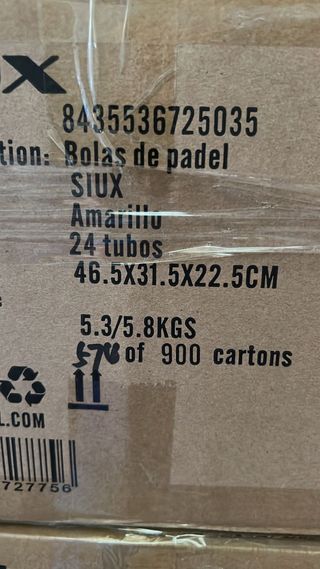 Pelotas de pádel Match Pro (3 uds) 