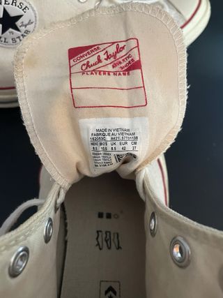 Converse Chuck Taylor All Star Altas – Talla 42