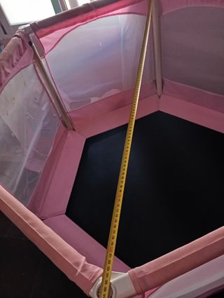 Cama elástica infantil rosa para niños 