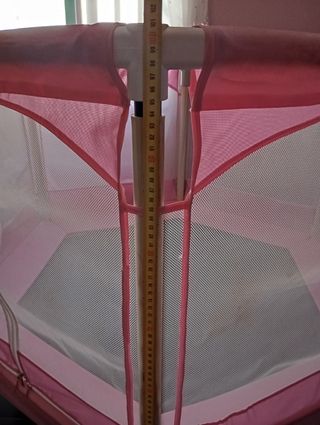 Cama elástica infantil rosa para niños 