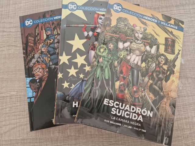 Colección Heroes y Villanos - 1 a 3