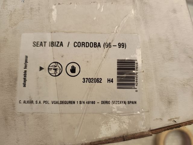 Faro Seat Ibiza/Cordoba 96-99 Derecho