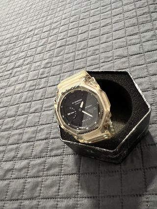 Reloj Casio G-Shock Transparente