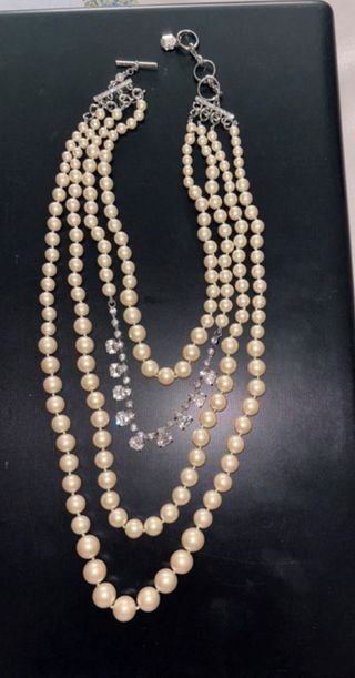 Collar Perlas Majorica Plata