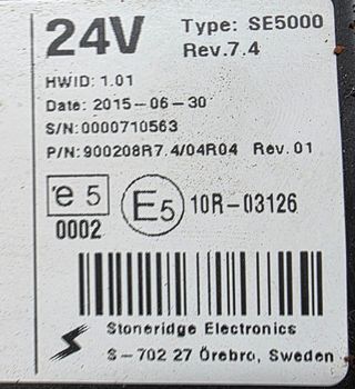 Tacógrafo Digital Stoneridge 24v