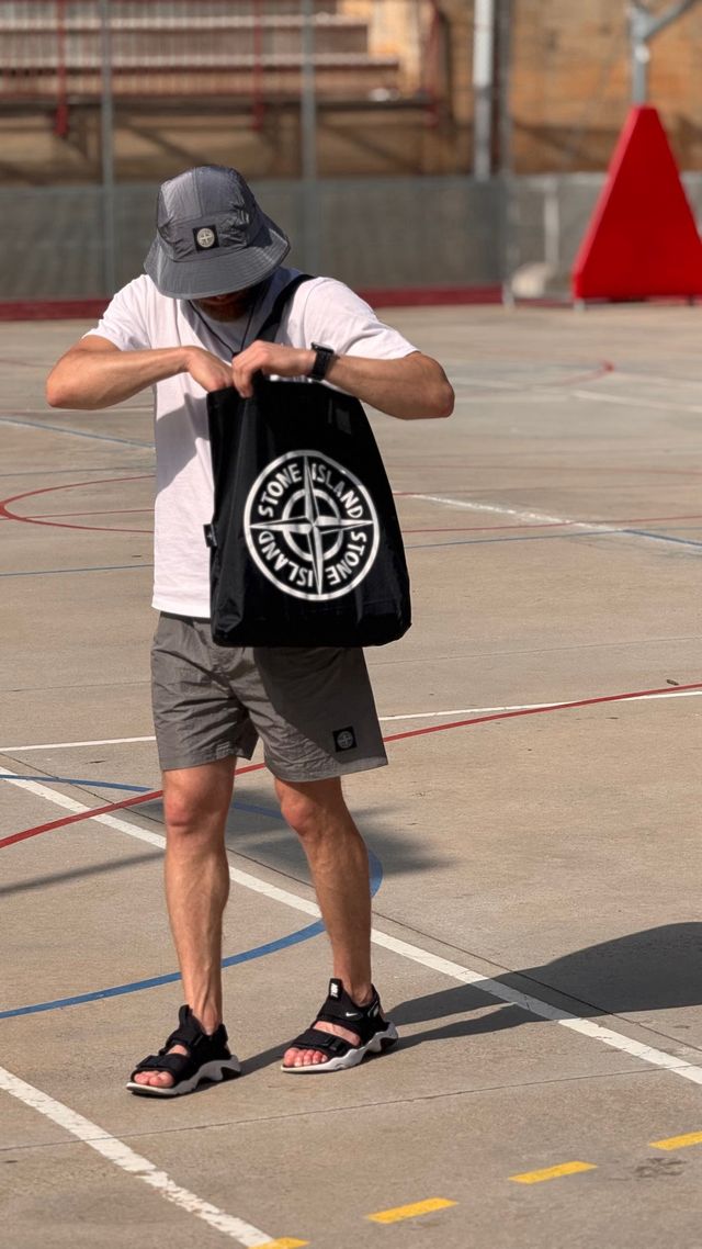 Bolso Tote o shopper Stone Island Negro