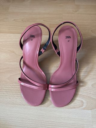 Zapatos Zara Talla 37 Rosas