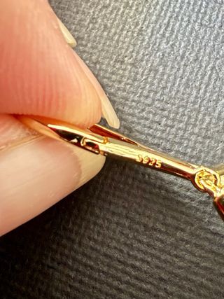 Pendientes serpiente plata ley circonita