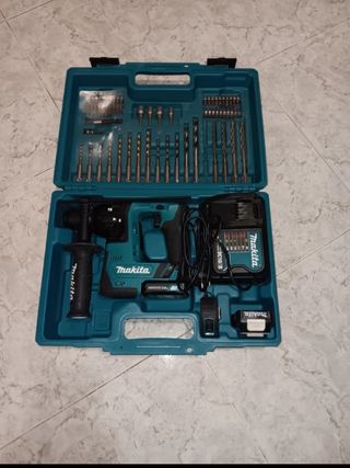 Mini martillo taladro Makita con accesorios