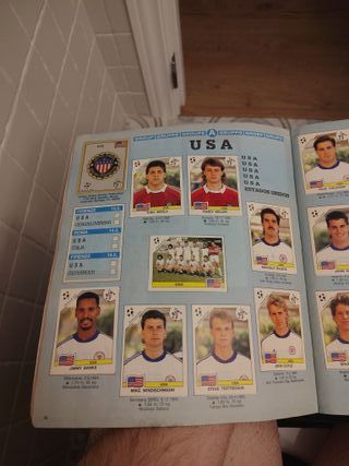 Album Panini Mundial Italia 90 Fútbol
