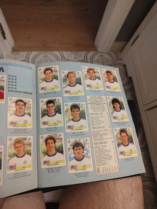 Album Panini Mundial Italia 90 Fútbol