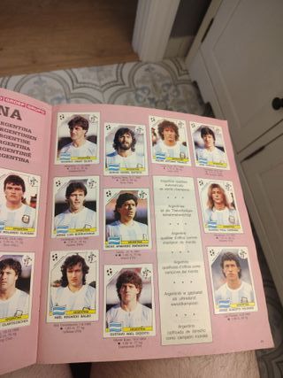 Album Panini Mundial Italia 90 Fútbol