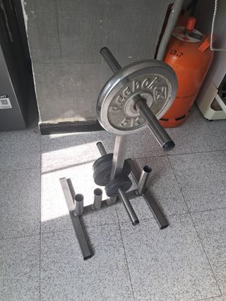Soporte para discos de pesas 28mm