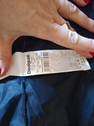 Abrigo Desigual Niña Talla 9/10