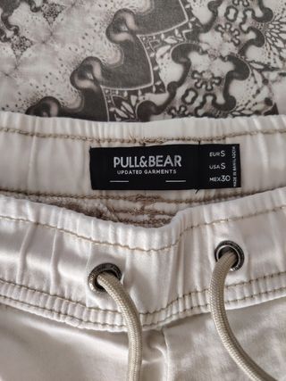 Pantalones cortos Pull&Bear beige