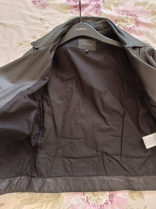 Chaqueta de piel CAROLL Talla M/38