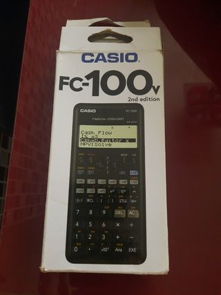 Calculadora Financiera Casio FC-100V