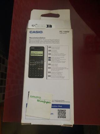 Calculadora Financiera Casio FC-100V