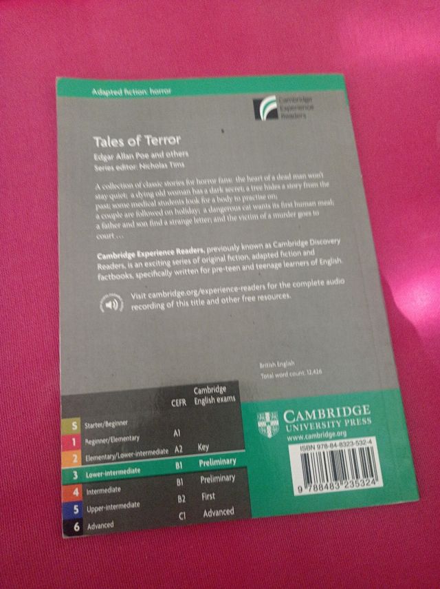 Tales of Terror Level 3 Lower-intermediate (Cam...