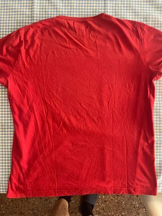 Camiseta Emporio Armani Roja  
