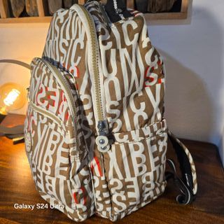 Mochila Kipling Seoul Grande Music Vibes Nueva