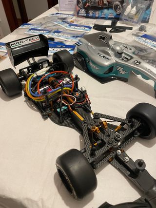 XRAY X1 2019 RC Fórmula 1 + Muchísimos Repuestos