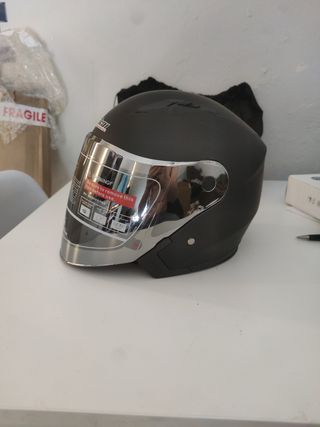 Casco Moto Jienkai Negro