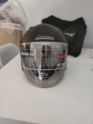 Casco Moto Jienkai Negro
