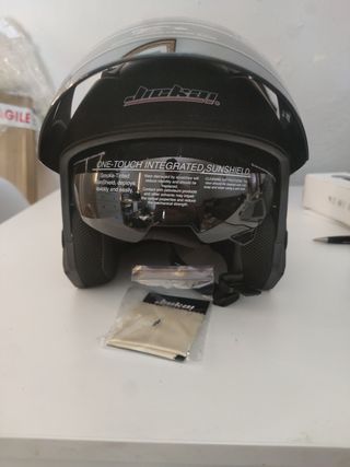 Casco Moto Jienkai Negro