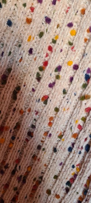 Jersey Tintoretto beige y multicolor