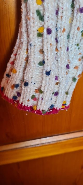 Jersey Tintoretto beige y multicolor