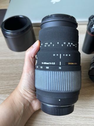 Cámara Nikon D50 + 2 objetivos