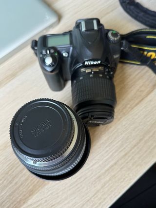 Cámara Nikon D50 + 2 objetivos