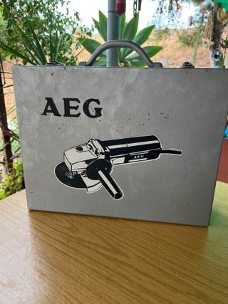 Amoladora angular AEG WSE 801, WS 601