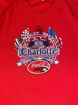 Camiseta NASCAR Charlotte Motor Speedway 2012