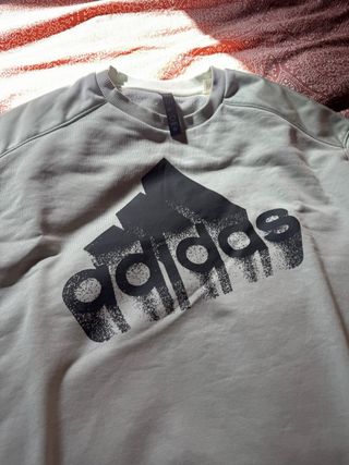 Sudadera Adidas verde Logo Grande
