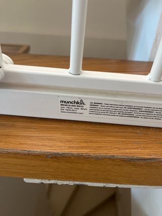2 barreras de seguridad Munchkin para escaleras