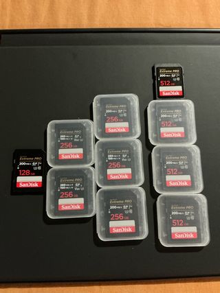 Tarjetas SD SanDisk Extreme PRO 128/256/512GB