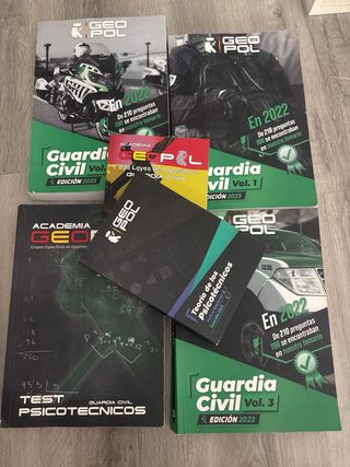 libros geopol guardia civil 2023