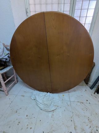 Mesa comedor extensible madera
