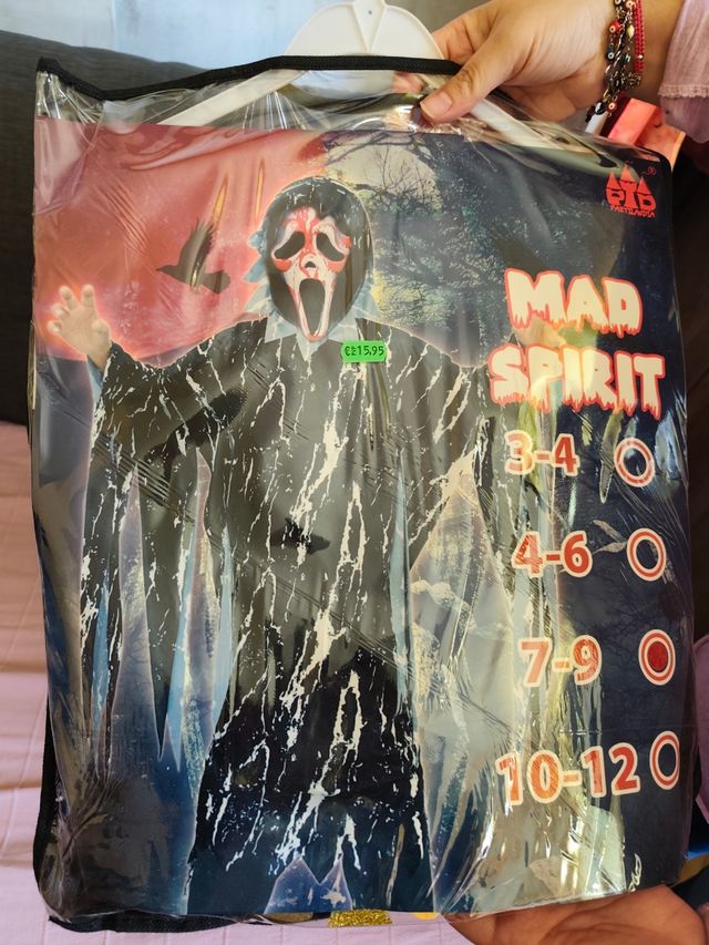 Disfraz Halloween Mad Spirit
