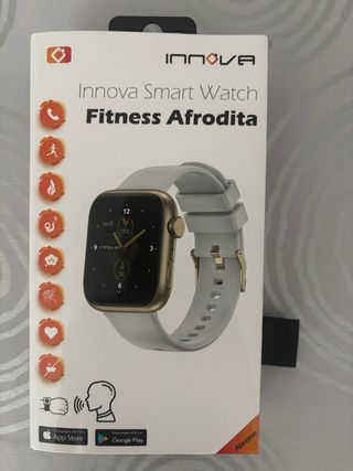 Reloj Inteligente Innova Fitness Afrodita Dorado