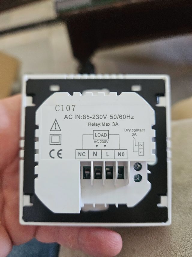 Termostato digitale WiFi MOOV. Nuovo