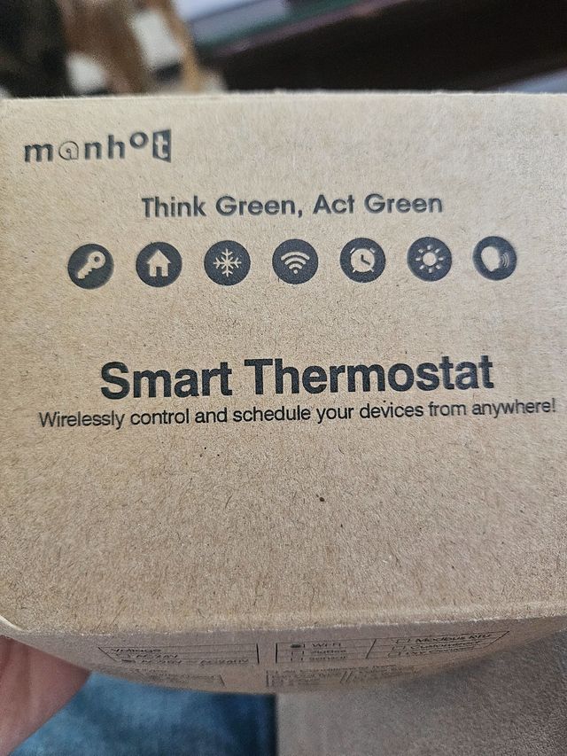 Termostato digitale WiFi MOOV. Nuovo