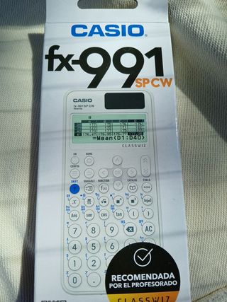 Calculadora Casio fx-991 SP CW Nueva